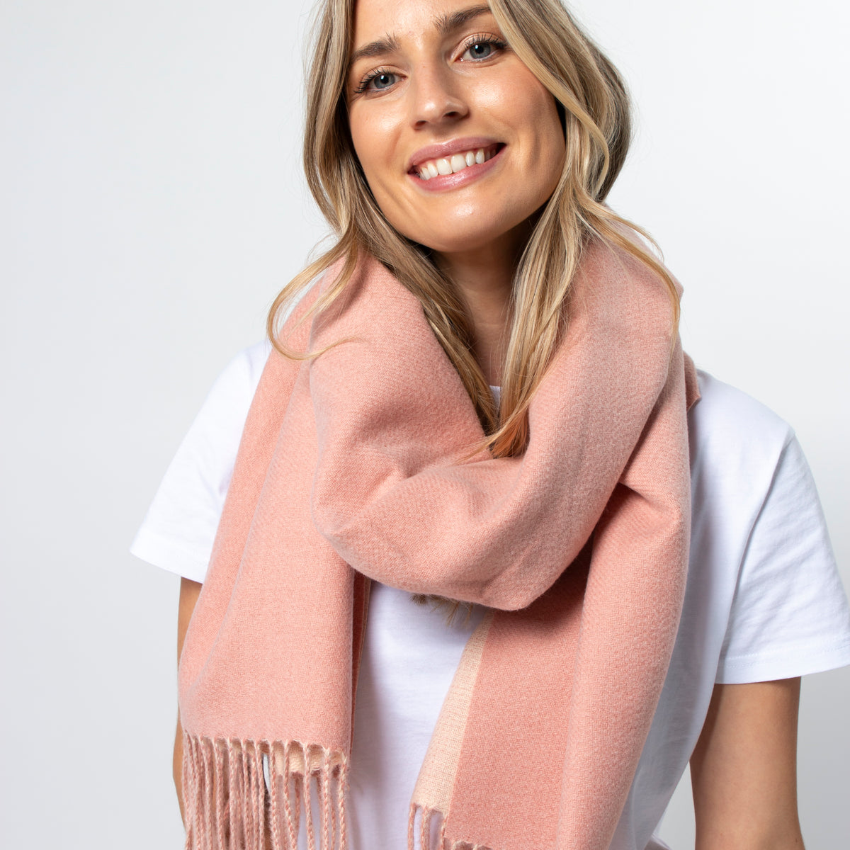 Stella + Gemma Scarf - Khaki With Sequins