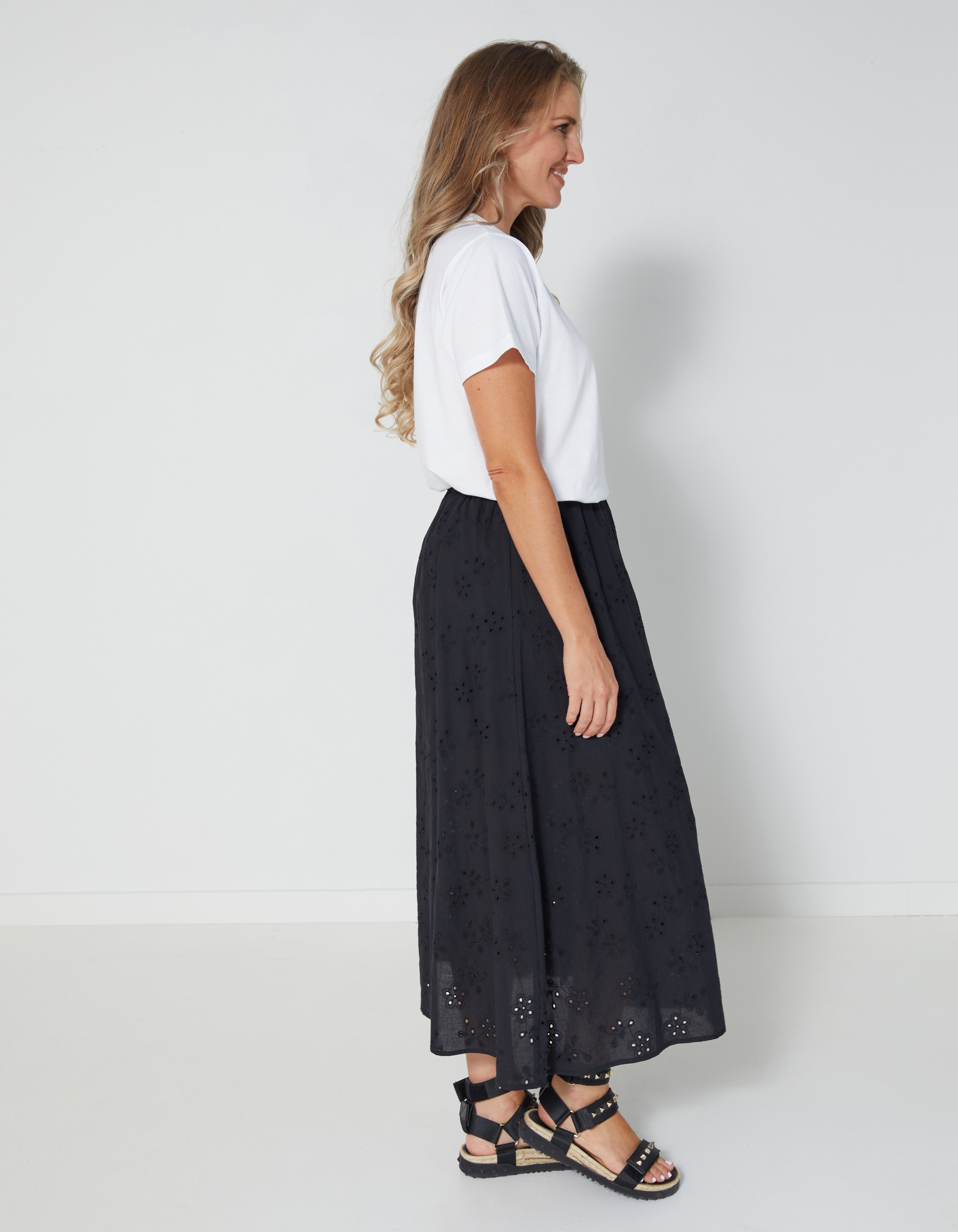 Bec Skirt - Black – Stella+Gemma Bec Skirt - Black – Stella+Gemma