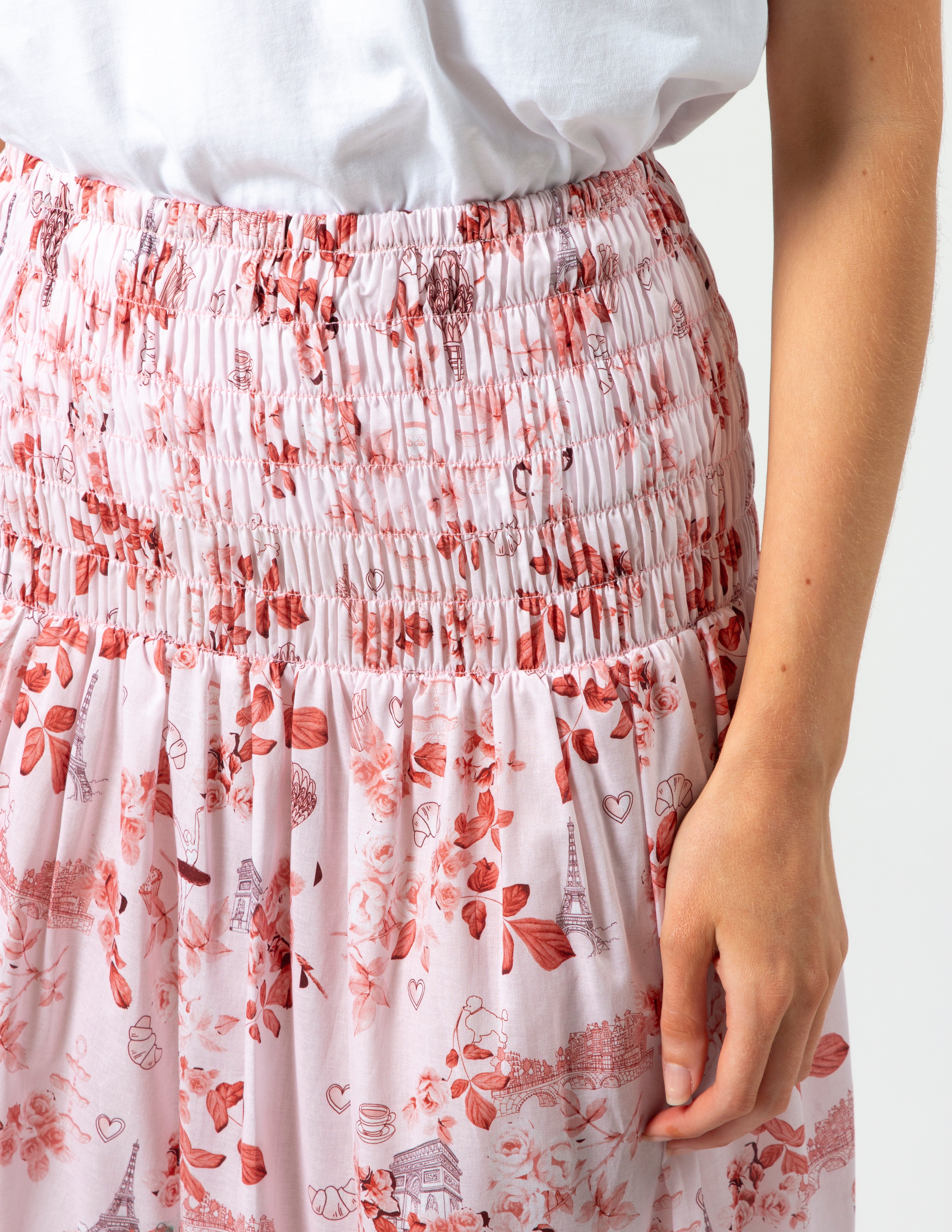 Aja Skirt - Jolie Ruby Rose – Stella+Gemma