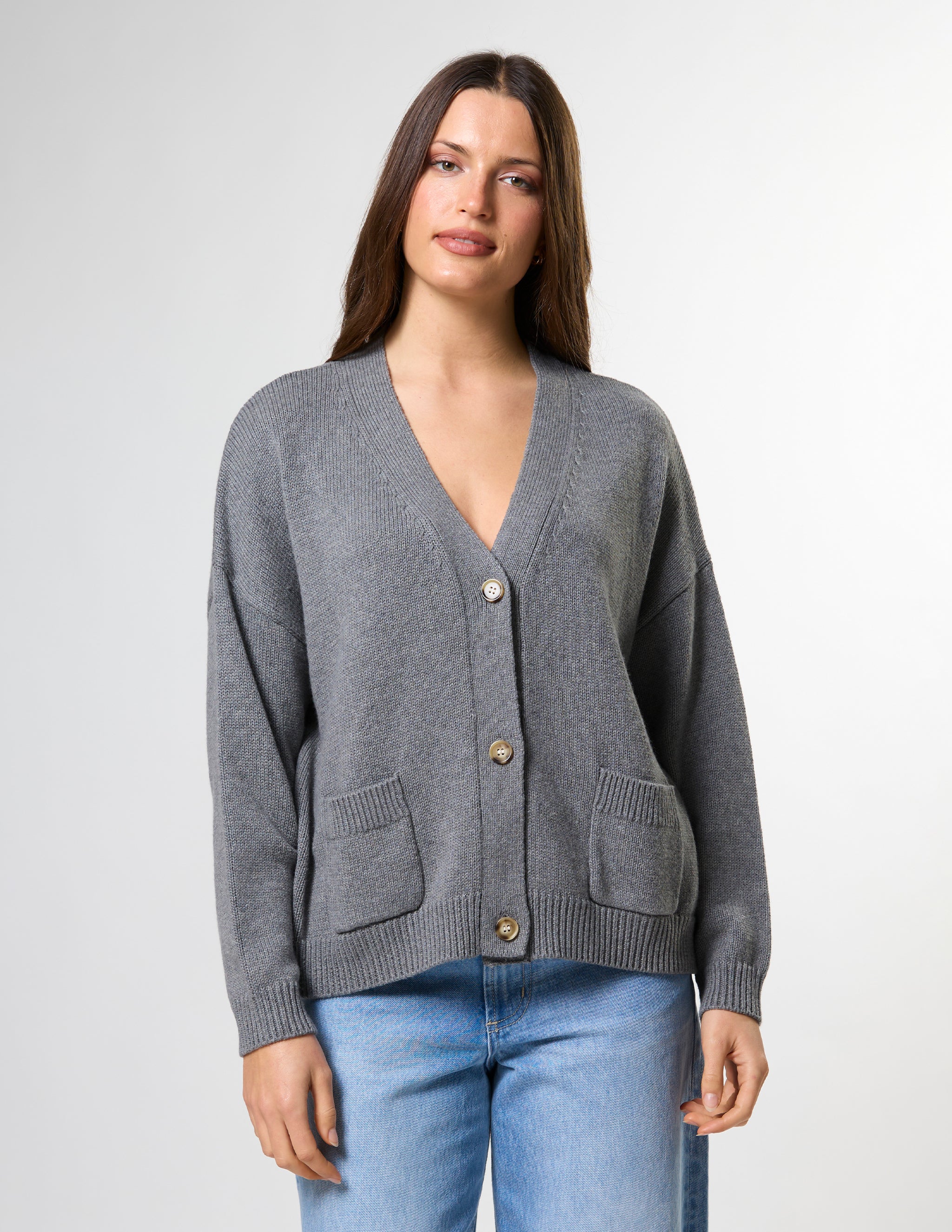 Bentley Cardigan - Dark Grey – Stella+Gemma