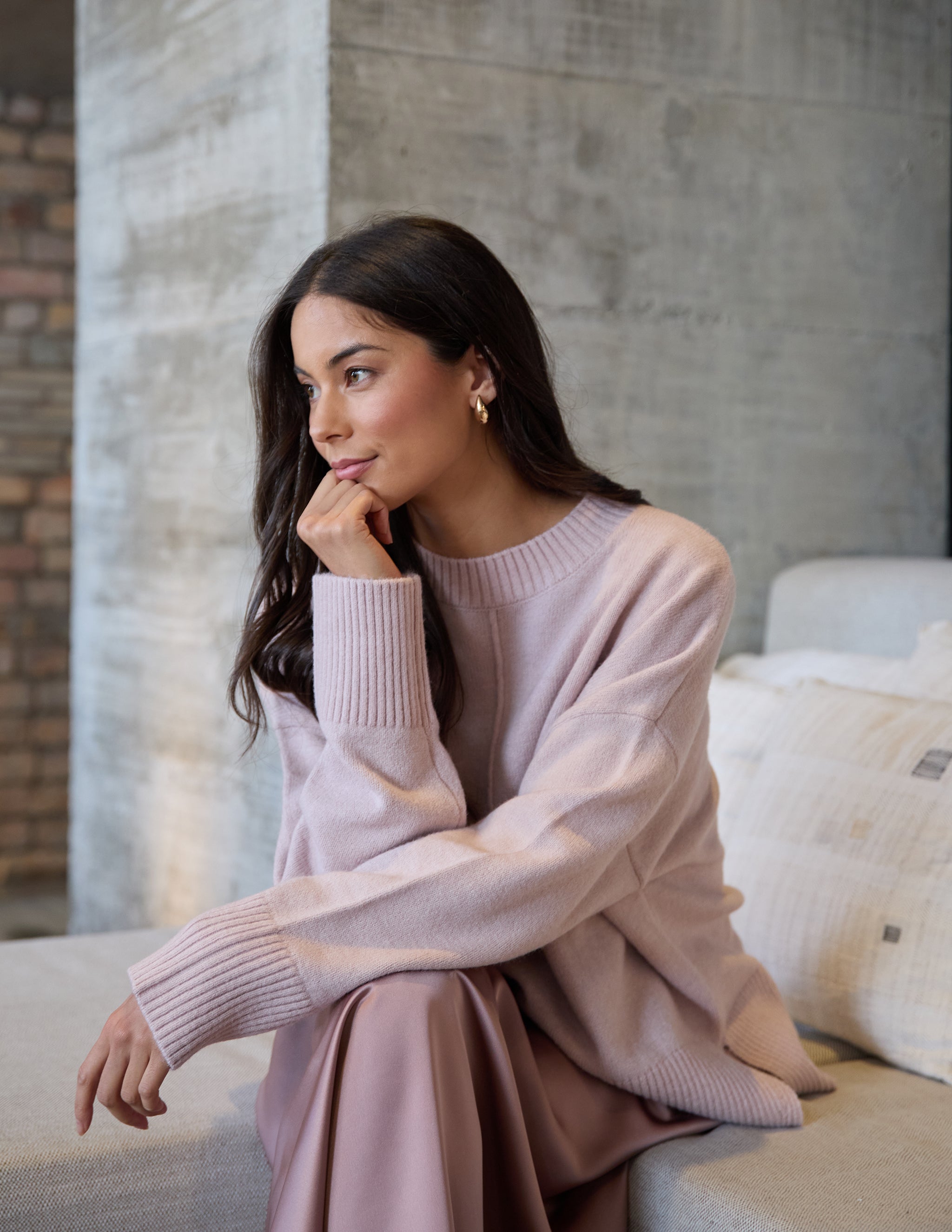 Pieter Knit - Whisper Pink – Stella+Gemma